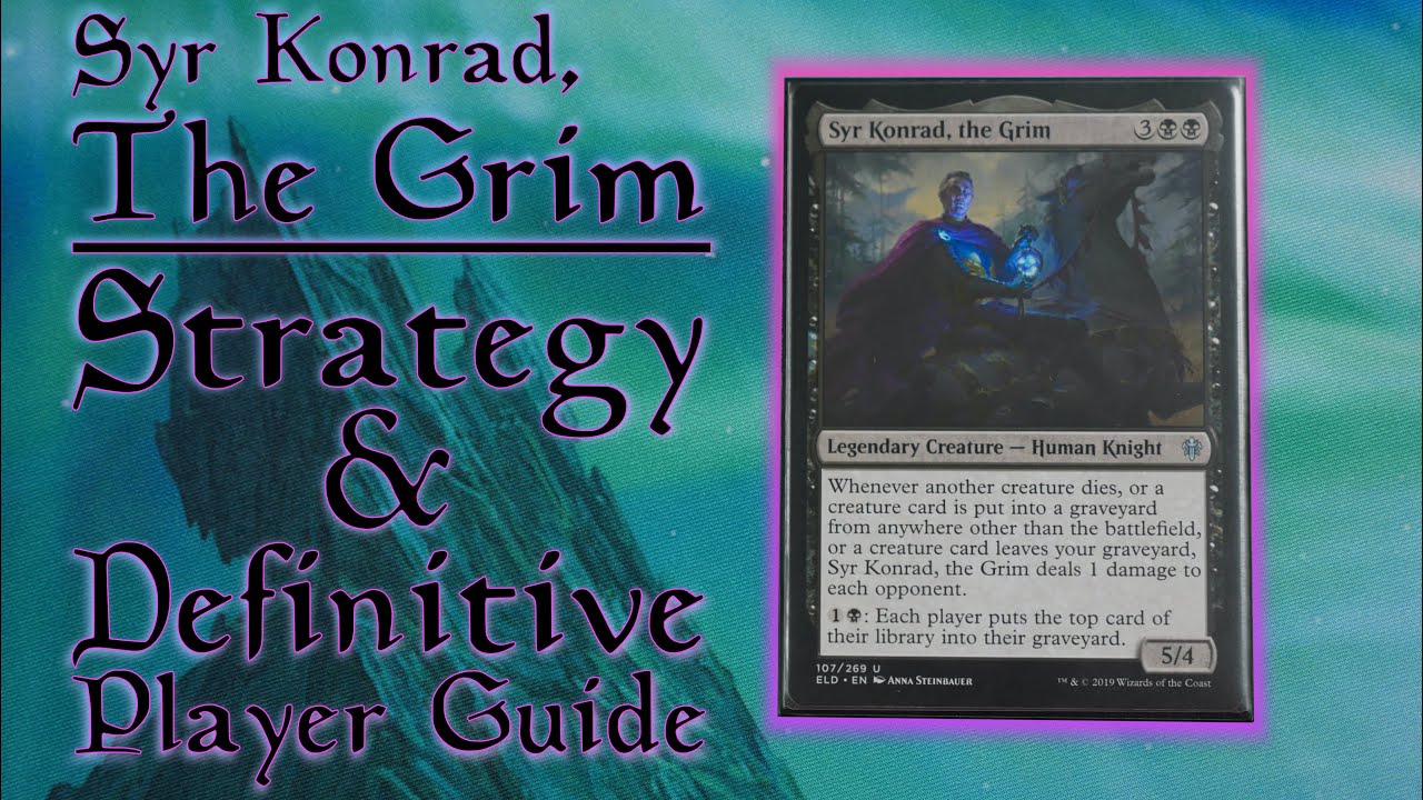Mixed Sets MTG NM Playset 4x Syr Konrad the Grim MTG_Dom Charity Mixed Sets MTG NM Playset 4x Syr Konrad the Grim MTG_Dom Charity