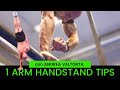 1 ARM HANDSTAND TIPS - consigli per imparare la verticale ad 1 mano