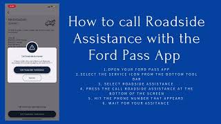 How to call Roadside Assistance with the Ford Pass App screenshot 4