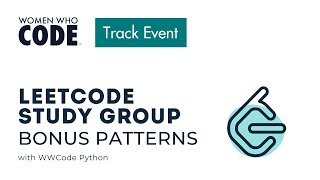 LeetCode Study Group: Bonus Patterns