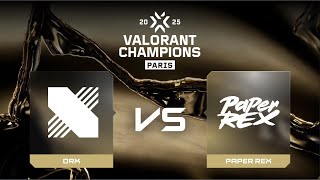 картинка: DRX vs Paper Rex | Карта 1 | VALORANT Champions 2025