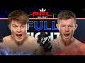 Crazy Featherweight Fight! | Caolán Loughran v Alan Philpott | Full Fight | PFL Belfast