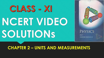 EXAMPLE 2.6 |UNITS & MEASUREMENTs | CHAPTER 2| CLASS 11 PHYSICS | NCERT SOLUTION | EXCELLENT KOTA |
