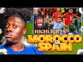 Morocco Vs Spain Highlights 2022 FIFA World Cup REACTION 