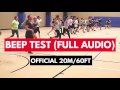 BEEP TEST FULL AUDIO (20m/60ft) : How to do the Beep Test (Instructions in Description)