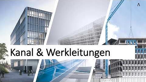 Neues In Allplan 2023 - Kanal & Werkleitungen