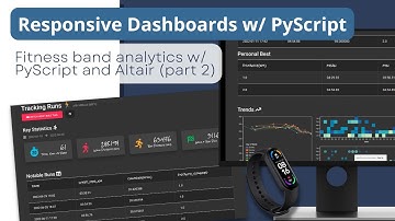 Dashboard frontend with PyScript + Altair + MDBootstrap (⌚ -🏃 | Part 2)