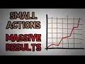 Small Daily Actions Lead To Massive Results - Consistency Is Key (animated)