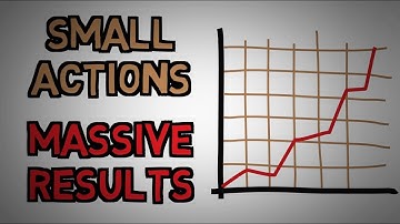 Small Daily Actions Lead To Massive Results - Consistency Is Key (animated)