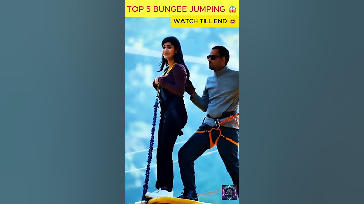 "First Time Bungee Jump... INSANE Reaction!" #shorts #facts #ytshorts #viralshorts