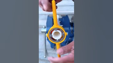 Water pipe interface becomes easier #tools