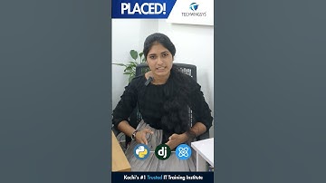 Top Python Full Stack Course in Kochi | Placement Success Story | TECHWINGSYS  #placement #python