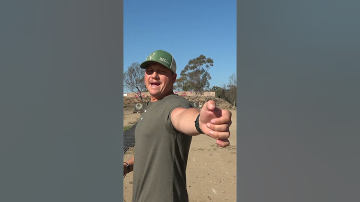 Correct front arm position for archery