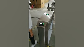 Tripod turnstile gate model UT550 B with fingerprint access control