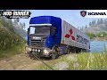 Spintires: MudRunner - SCANIA RCAB 2009 4X4 Truck Recovery Using a Winch