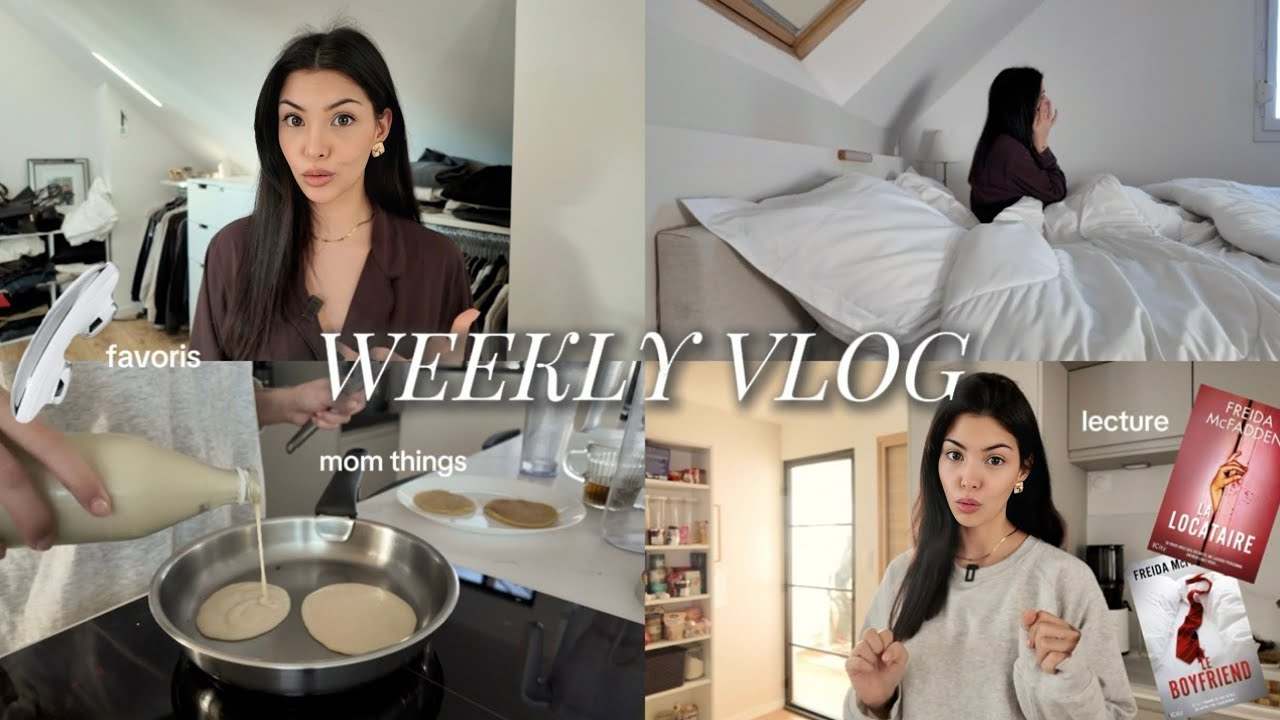 VLOG 🏡 FAVORIS, MOM LIFE, BLABLA et LECTURE DU MOMENT Lisa Ngo