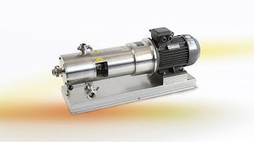 Emulsifier pipeline three-stage high shear emulsification pump