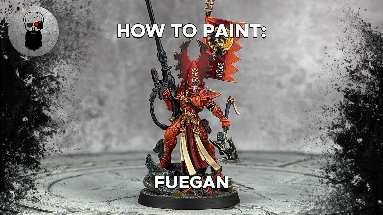 Contrast+ How to Paint: Fuegan, The Burning Lance