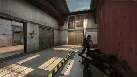 noscope headshot wallbang through smoke while flashed with scout