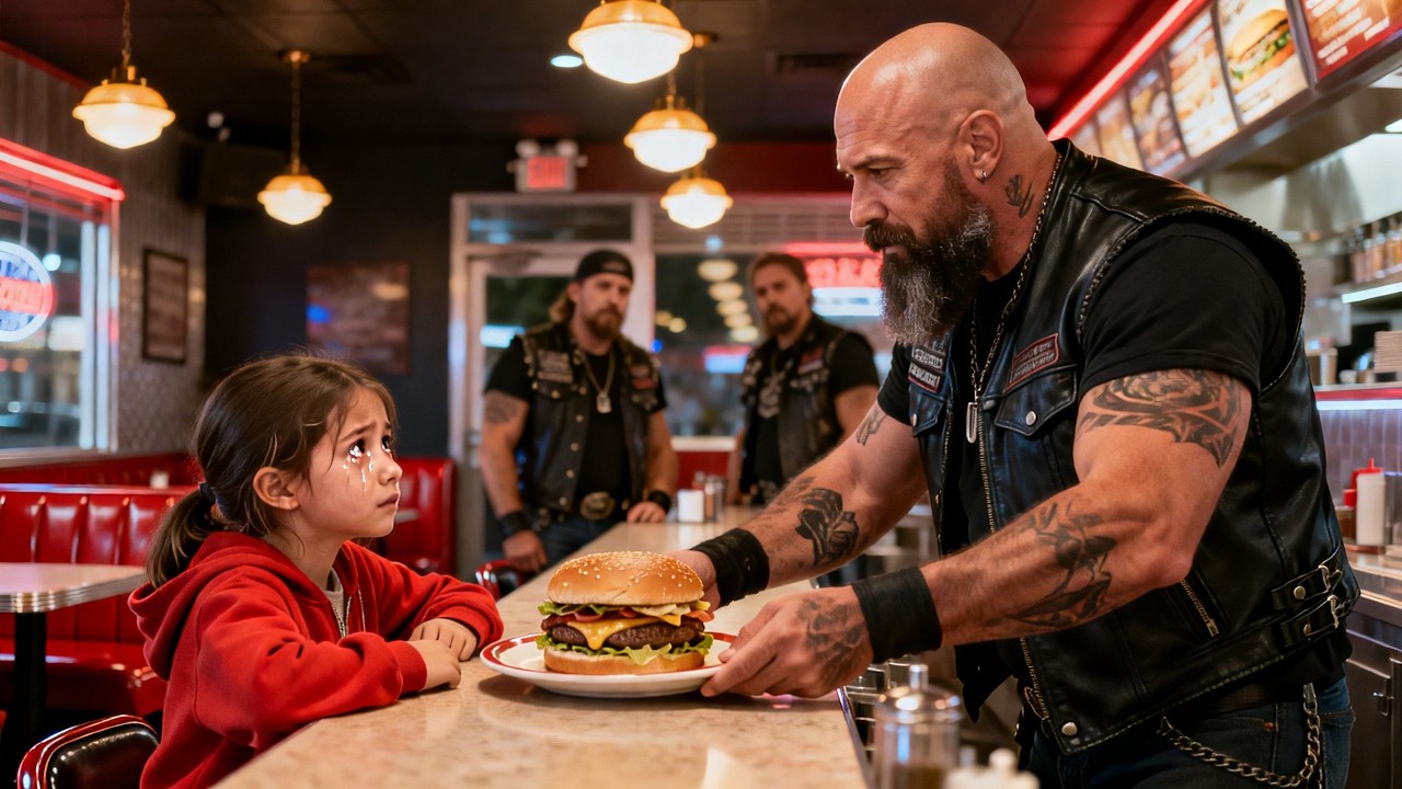 “Hello Sir,” Little Girl Said to Hells Angels — “My Mom’s Tattoo Is Just Like Yours”… Then What?