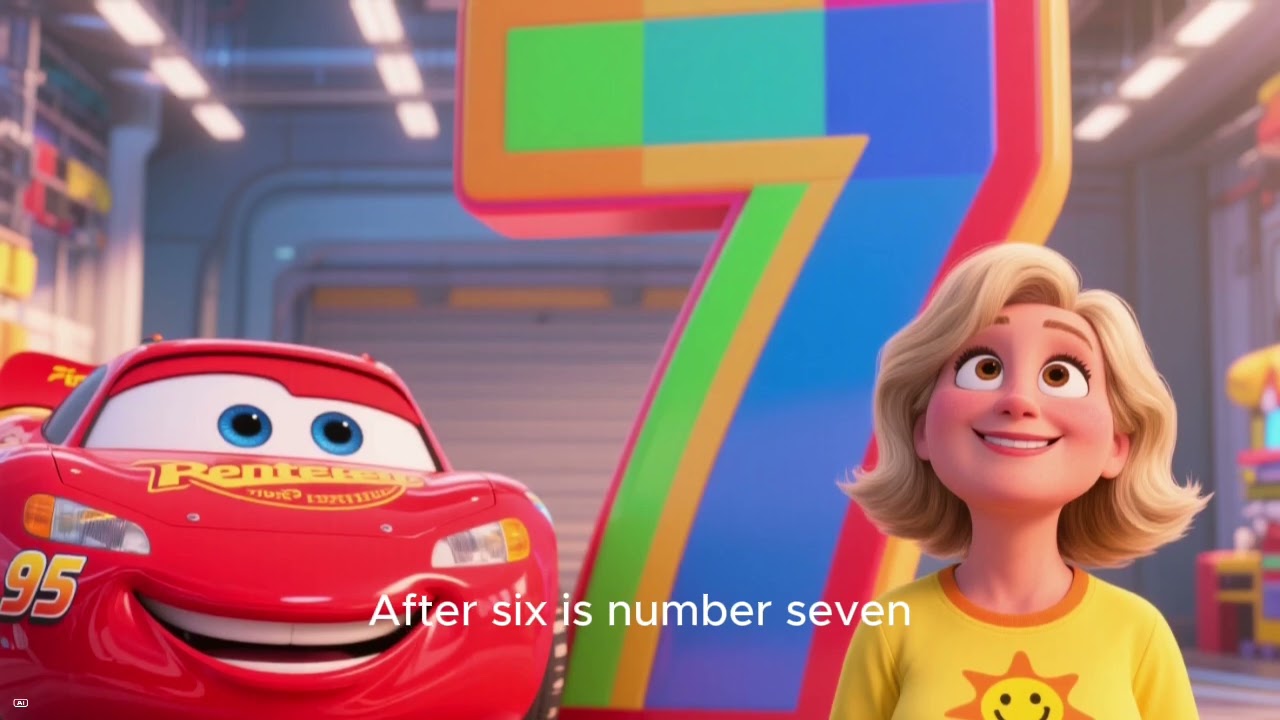 McQueen Cars Counting & ABC | Kids Learning Videos – Part 1