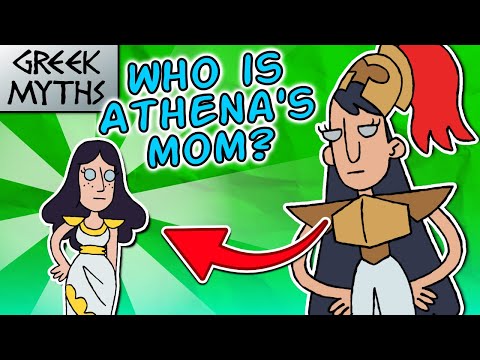 Video: Goddess Athena, daughter of Zeus and Metis
