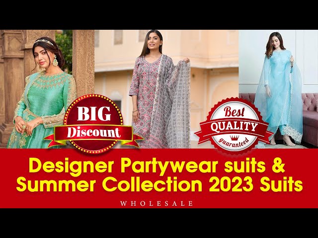 Party Wear Ladies Summer Designer White Suit at Rs 400 in Delhi | ID:  19294544391