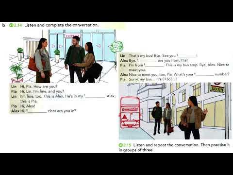 English File beginner 4th edition SB_2.14 - YouTube