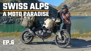 A MOTO paradise - KUNKELSPASS, SAN BERNARDINO and SPLÜGENPASS - SWISS ALPS solo trip EP.6