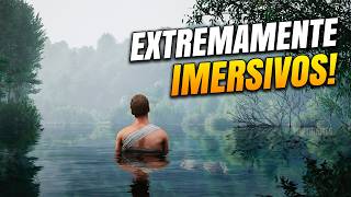 10 Jogos TÃO IMERSIVOS que parece VIDA REAL!