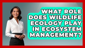 What Role Does Wildlife Ecology Play in Ecosystem Management? | Explaining Ecology News