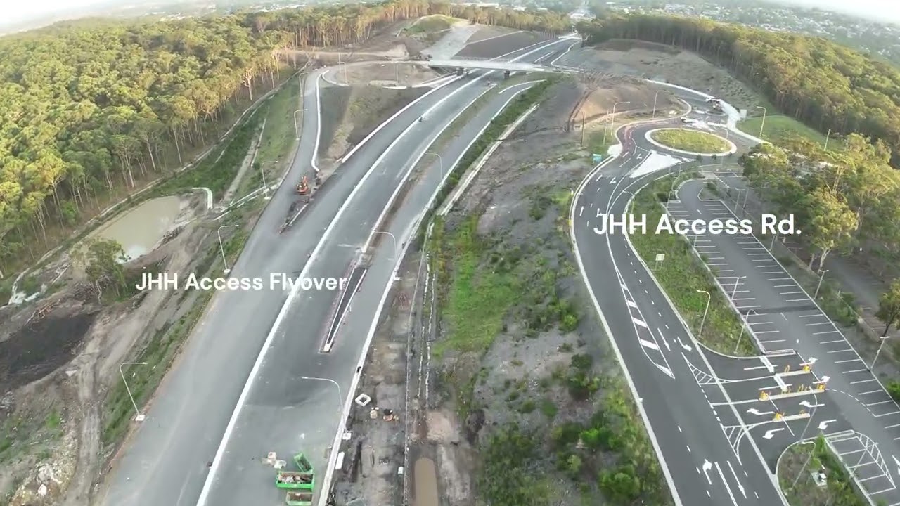 Newcastle Inner City By-pass project 17th January 2026 Rankin Park to Jesmond