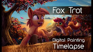 Fox Trot (Speed Painting Commission)