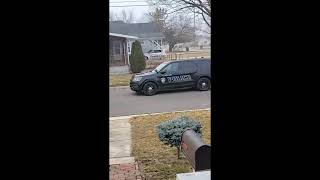 Chemical Truck gets Police Escort after Illinois Chemical Fire