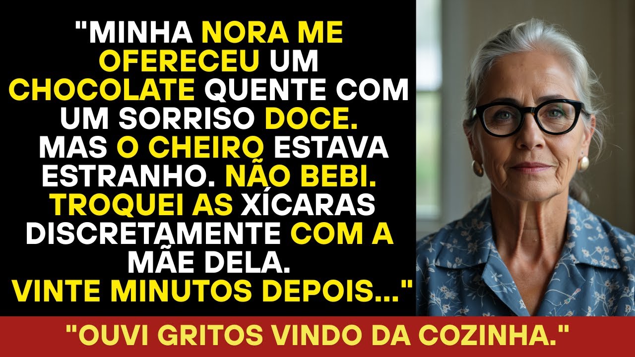 Minha nora me entregou um doce estranho. Troquei com a mãe dela.