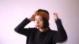 tot Paris - tutorial headband -Winter headbands