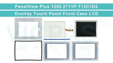 PanelView Plus 2711P-T12C1D2 Touch Screen Panel Protective Film LCD Display Case Cover