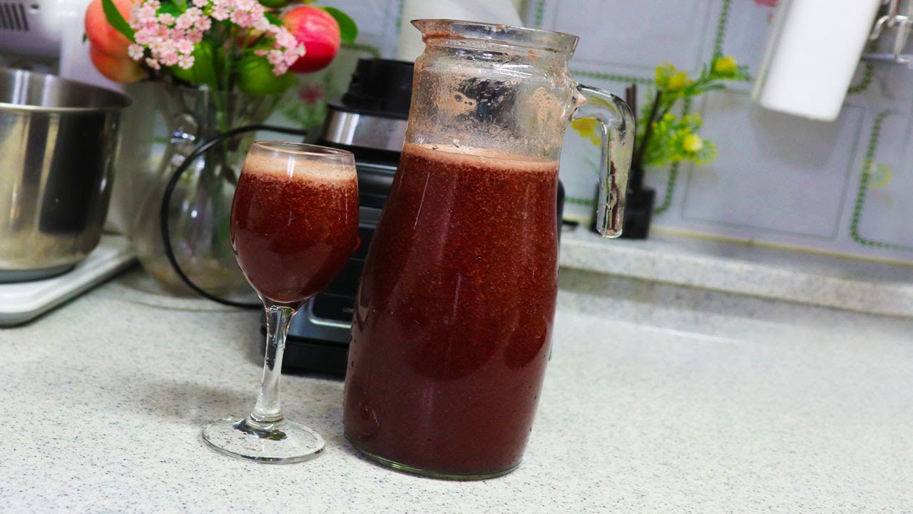 Fresh Cherry Juice Recipe YouTube