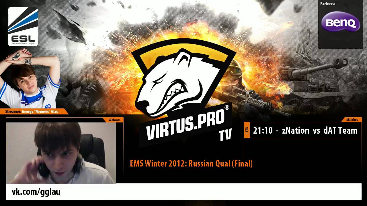 EMS Winter 2012 RU Qual Final: dAT Team vs zNation (1)