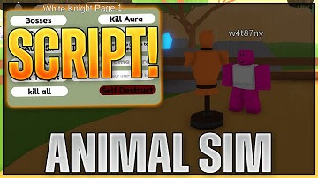Animal Simulator Script Hack | Infinite Coins, Kill All & MORE!