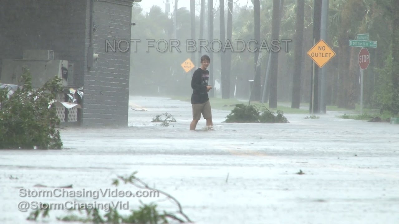 Daytona Beach FL Storm Surge - 10/07/2016