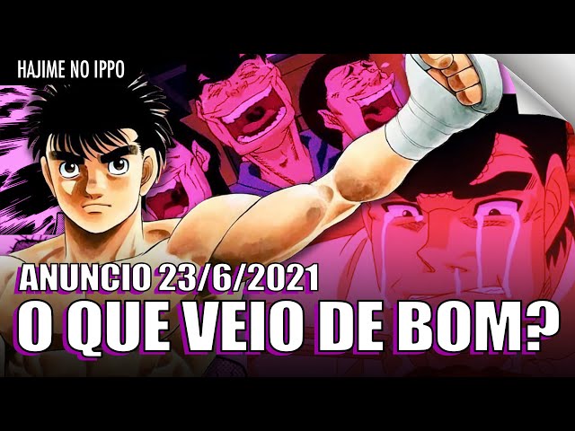 Esse foi o anuncio de Hajime no Ippo do dia 14/7/2023 #hajimenoippo #h