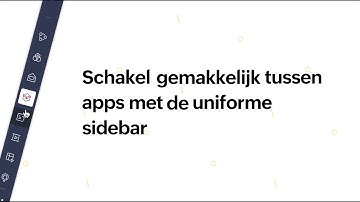 Zoho One Minute: Uniforme Sidebar