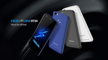 HOMTOM HT50 Apearance and Basic Operation