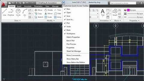 Tour the User Interface - AutoCAD LT 2012.flv