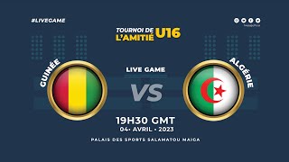 Live: Guinea vs. Algeria I Tournoi international de l'Amitié U16 Women I @baskemali