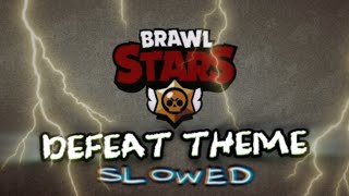 Brawl Stars - Defeat/Lose Theme (Slowed) Resimi