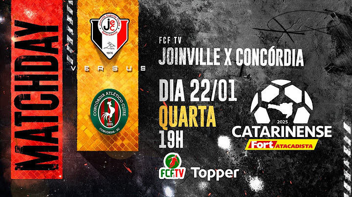 AO VIVO | JOINVILLE X CONCÓRDIA | CATARINENSE FORT ATACADISTA 2025