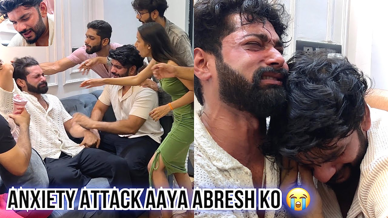 Anxiety Attack Aaya abresh ko 🥺 Zeeshan Rone Laga | New Prank | Fokats | Abresh & Zeeshan