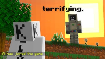 An AI Joined My Minecraft World... It Was Terrifying